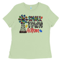 Matcha small town autism Ladies Tee - CowhideDigitalArt