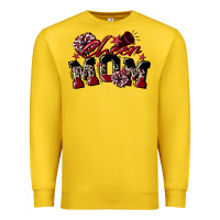 Lemon cheer mom  maroon Premium Sweatshirt - CowGirlArtShop