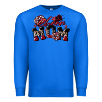True Royal cheer mom  maroon Premium Sweatshirt - CowGirlArtShop