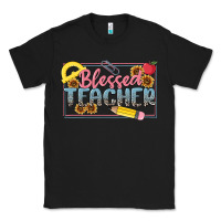Black blessed teacher Classic Tee - MaliasSmallBusiness