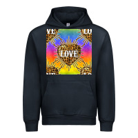 Navy Pride lgbtq leopard love heart seamless pattern Urban Hoodie - BundleAndBundleShop