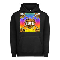 Pigment Black Pride lgbtq leopard love heart seamless pattern Urban Hoodie - BundleAndBundleShop
