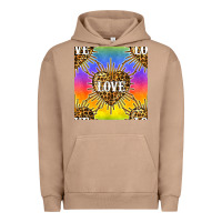 Pigment Burro Pride lgbtq leopard love heart seamless pattern Urban Hoodie - BundleAndBundleShop