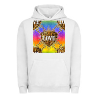 Pigment Lunar Rock Pride lgbtq leopard love heart seamless pattern Urban Hoodie - BundleAndBundleShop