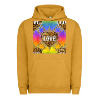 Pigment Peanut Butter Pride lgbtq leopard love heart seamless pattern Urban Hoodie - BundleAndBundleShop
