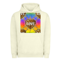 Pigment Pistachio Pride lgbtq leopard love heart seamless pattern Urban Hoodie - BundleAndBundleShop
