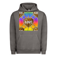 Pigment Tornado Pride lgbtq leopard love heart seamless pattern Urban Hoodie - BundleAndBundleShop