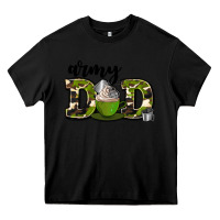 Black army dad Heavy Core Tee - AdoDesignShop