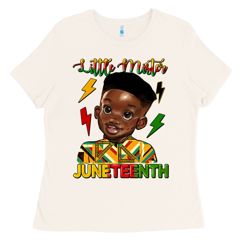 Little Mister Juneteenth Ladies Tee by HRA Design Shop | Teevron