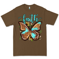 Cacao faith leopard butterfly Premium Tee - JahusDesignShop