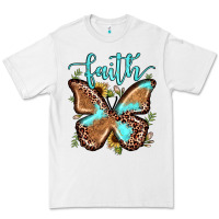White faith leopard butterfly Premium Tee - JahusDesignShop