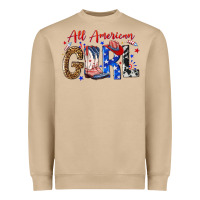 All American Girl Heavyweight Sweatshirt | Teevron
