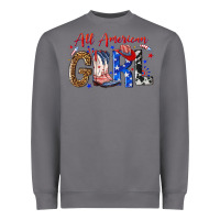 Storm all american girl Heavyweight Sweatshirt - NancyCooperArtShop