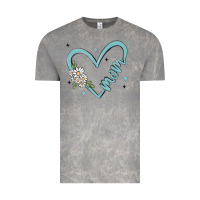 Cloud Rock mom with heart and flowers Vintage Tee - MaliasSmallBusiness