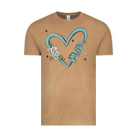 Vintage Camel mom with heart and flowers Vintage Tee - MaliasSmallBusiness