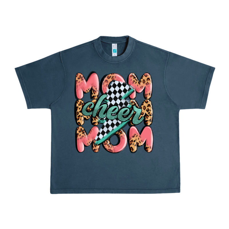 Cheer Mom Urban Heavy Tee by MaliasSmallBusiness | Teevron