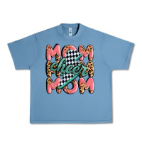 Pebble Blue cheer mom Urban Heavy Tee - MaliasSmallBusiness