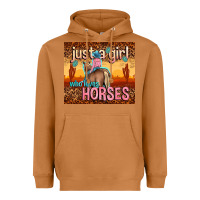 Meerkat just a girl who loves horses Heavyweight Hoodie - TumblerDesignByShophia