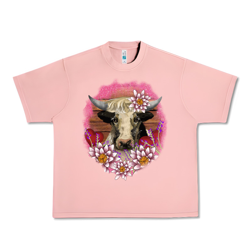 V.d Lotus And Cow Urban Heavy Tee by AdoDesignShop | Teevron