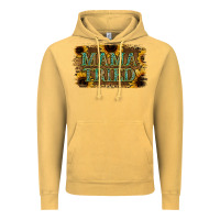 Vintage Mustard Sunflower Leopard Mama Tried Vintage Hoodie - Jasminsmagicworld