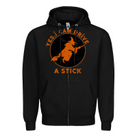 Black Halloween Witch Zipper Hoodie - Bettercallsaul