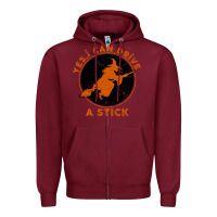Burgundy Halloween Witch Zipper Hoodie - Bettercallsaul