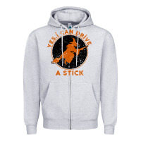 Heather Grey Halloween Witch Zipper Hoodie - Bettercallsaul