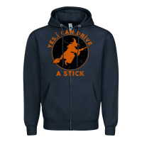 Navy Halloween Witch Zipper Hoodie - Bettercallsaul