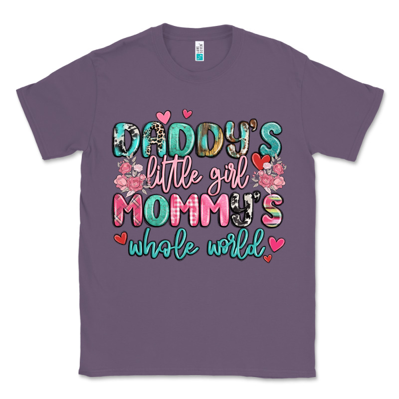 Daddy's Little Girl Mommy's Whole World Classic Tee by MaliasSmallBusiness | Teevron