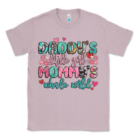 Lilac daddy's little girl mommy's whole world Classic Tee - MaliasSmallBusiness