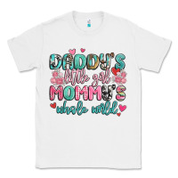 White daddy's little girl mommy's whole world Classic Tee - MaliasSmallBusiness