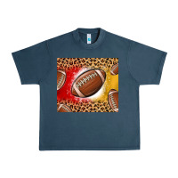 Team Color Red And Gold Football Urban Heavy Tee | Teevron