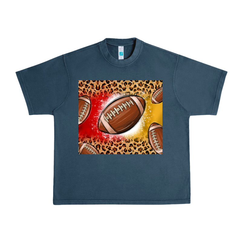 Team Color Red And Gold Football Urban Heavy Tee by MaliasSmallBusiness | Teevron