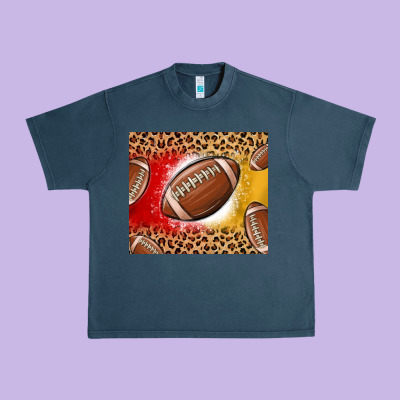Team Color Red And Gold Football Urban Heavy Tee Designed By Maliassmallbusiness
