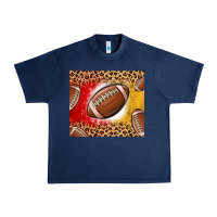Navy team color red and gold football Urban Heavy Tee - MaliasSmallBusiness