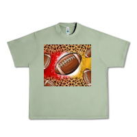 Oil Green team color red and gold football Urban Heavy Tee - MaliasSmallBusiness
