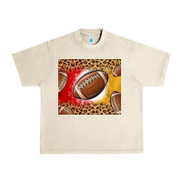 Sandshell team color red and gold football Urban Heavy Tee - MaliasSmallBusiness