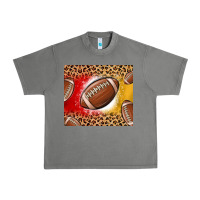 Tornado team color red and gold football Urban Heavy Tee - MaliasSmallBusiness
