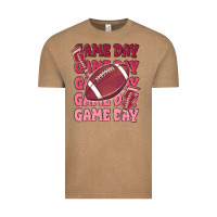 Vintage Coffee game day football Vintage Tee - MaliasSmallBusiness
