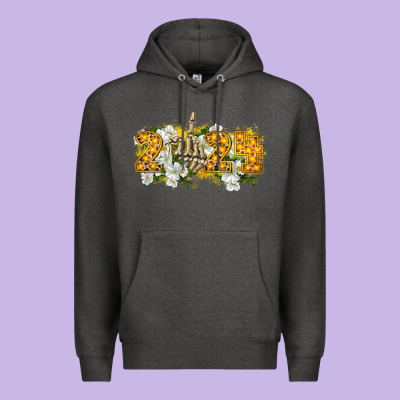 2024 Skeleton Middle Finger New Year Premium Hoodie Designed By Cowgirlartshop