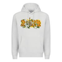 Dove Grey 2024 skeleton middle finger new year Premium Hoodie - CowGirlArtShop