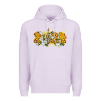 Lilac 2024 skeleton middle finger new year Premium Hoodie - CowGirlArtShop