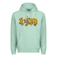 Seafoam 2024 skeleton middle finger new year Premium Hoodie - CowGirlArtShop