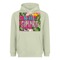 Matcha hello summer with cowhide Heavyweight Hoodie - TumblerDesignByShophia