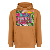 Meerkat hello summer with cowhide Heavyweight Hoodie - TumblerDesignByShophia