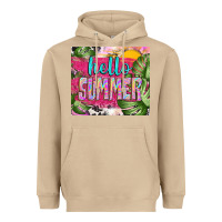 Mushroom hello summer with cowhide Heavyweight Hoodie - TumblerDesignByShophia