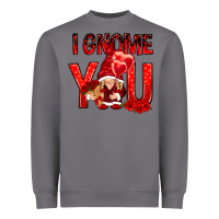 Storm i gnome you with roses Heavyweight Sweatshirt - NancyCooperArtShop