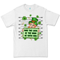 White may the luck of the irish be with you Premium Tee - Artiststas