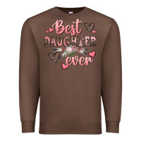 Chestnut best daughter ever mother's day Premium Sweatshirt - CowGirlArtShop