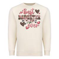 Sandshell best daughter ever mother's day Premium Sweatshirt - CowGirlArtShop